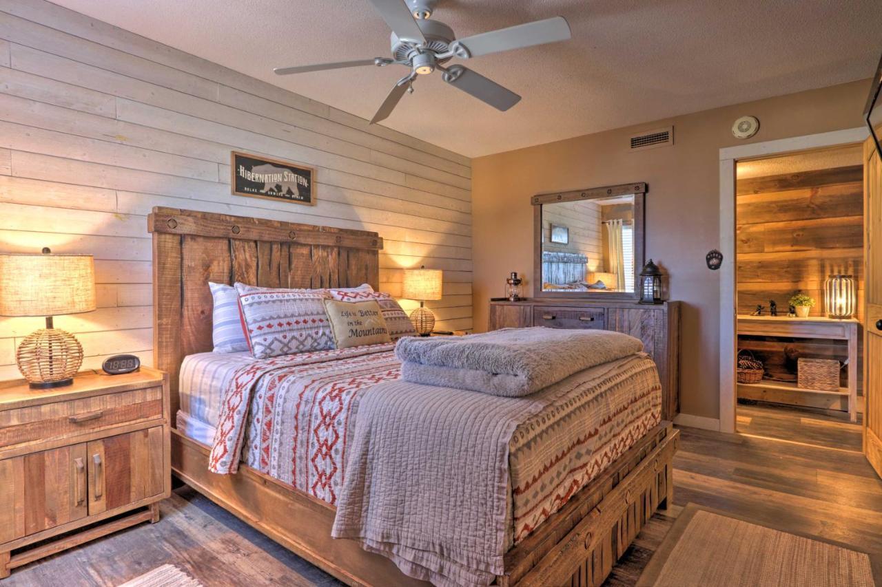 Unique Smokies Ski Shack With Mountain-Top View جاتلينبرج المظهر الخارجي الصورة